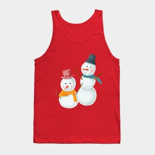 snowmen Tank Top